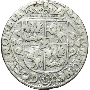 Sigismund III Vasa, 1/4 Thaler Bromberg 1624 - PRVS M