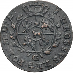 Poniatowski, Groschen Krakau 1768 G