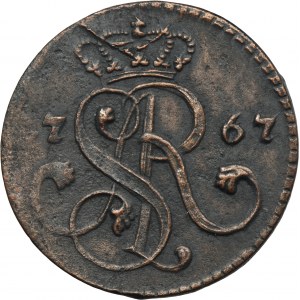 Poniatowski, Groschen Krakau 1767 G