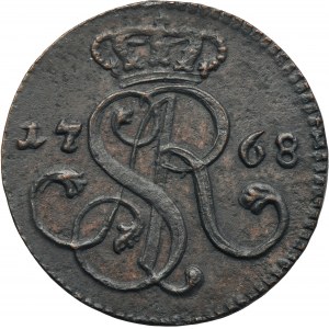 Poniatowski, Groschen Krakau 1768 G