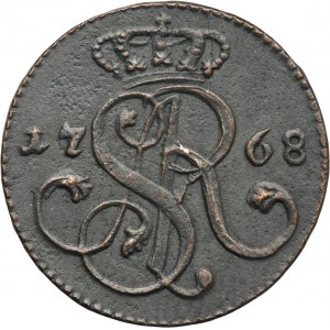 Poniatowski, Groschen Krakau 1768 G