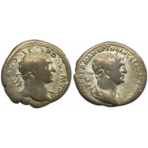 Set, Roman Imperial, Trajan, Denarius (2 pcs.)