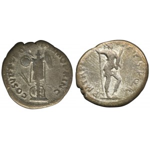 Zestaw, Cesarstwo Rzymskie, Trajan, Denary (2 szt.)