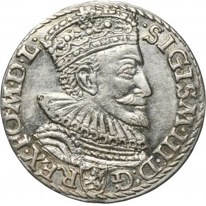 Zygmunt III Waza, Trojak Malbork 1594 - RZADKI