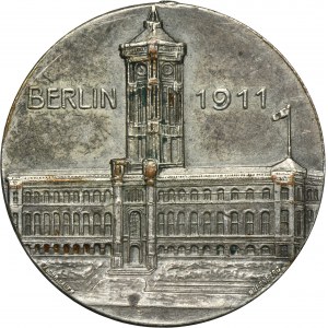 Germany, Medal on the occasion of the World Congress of Hotel Owners Berlin 1911