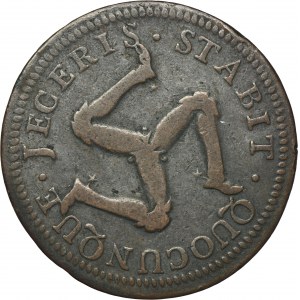 Isle of Man, 1/2 Penny 1758