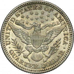 USA, 1/4 Dolara Filadelfia 1900 - typ Barber