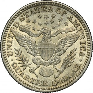 USA, 1/4 Dollar Philadelphia 1900 - Barber type