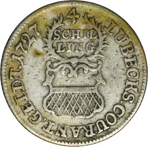 Germany, Free City of Lübeck, 4 Schilling 1727