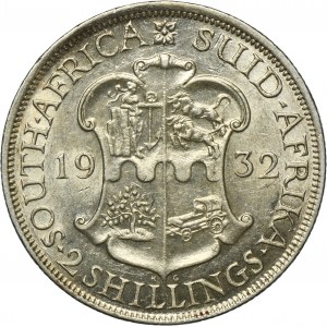 South Africa, George V, 2 Shillings Pretoria 1932