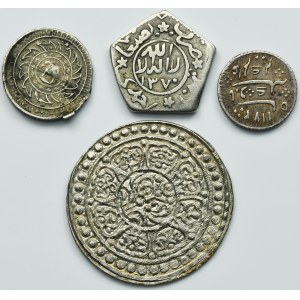 Set, Asian coins (4 pcs.)