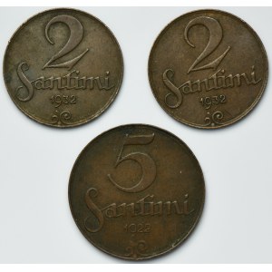 Set, Latvia, Santimi (3 pcs)