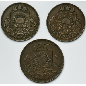 Set, Latvia, Santimi (3 pcs)