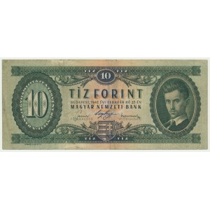 Węgry, 10 forintów 1947