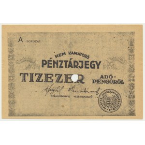 Hungary, 10.000 Adópengő 1946