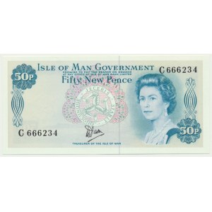 Isle of Man, 50 New Pence (1979)