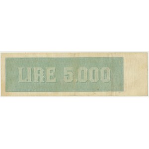 Włochy, 5.000 lir 1947