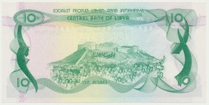 Libya, 10 Dinars (1980)