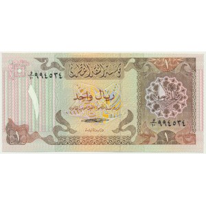 Qatar, 1 Riyal (1980-89)
