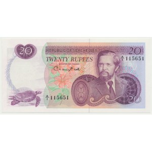 Seychelles, 20 roupies (1977)