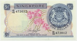 Singapore, 1 Dollar (1967)