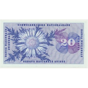 Switzerland, 20 Francs 1973