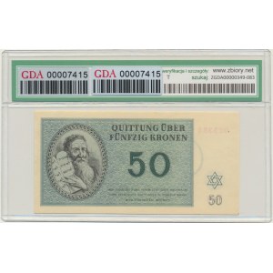Czechosłowacja (Getto Terezin), 50 koron 1943 - GDA 66 EPQ