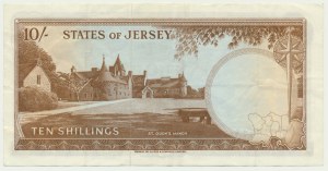 Jersey, 10 Shillings (1963)