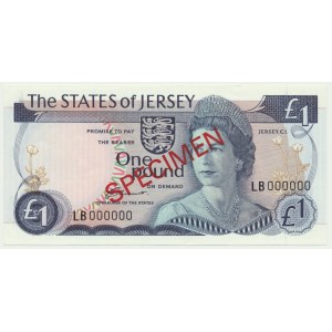 Jersey, 1 Pound ND - SPECIMEN -