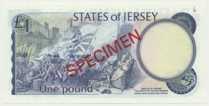 Jersey, 1 Pound ND - SPECIMEN -