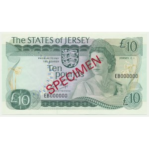 Jersey, 10 funtów ND - WZÓR -
