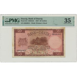 Danzig, 50 Gulden 1937 - H - PMG 35