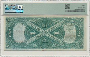 USA, 1 dolar 1875 - Allison & Wyman - PMG 40