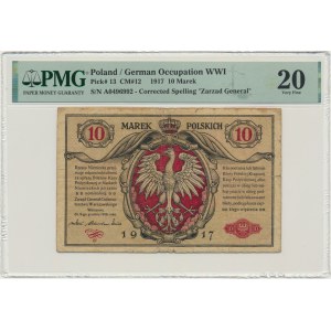 10 marks 1916 - General - Tickets - PMG 20.