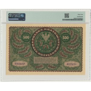 500 marks 1919 - II Series AP - PMG 64