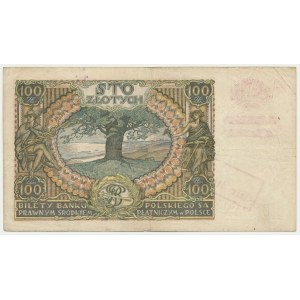 100 złotych 1934 - Ser. BE. - nieoryginalny przedruk okupacyjny -