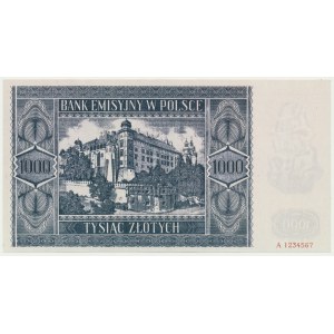 Krakowiak, 1.000 PLN 1941