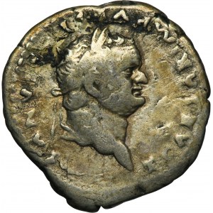 Roman Imperial, Titus, Denarius