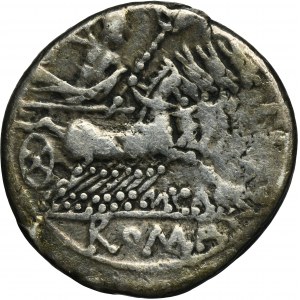 Roman Republic, M. Papirius Carbo, Denarius