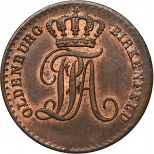 Germany, Duchy of Oldenburg-Birkenfeld, Paul Friedrich August, 1 Fenig Hannover 1848 - RARE, ex. Dr. Max Blaschegg