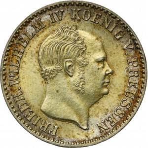 Germany, Kingdom of Prussia, Friedrich Wilhelm IV, 2 1/2 Silber groschen Berlin 1855 A - ex. Dr. Max Blaschegg