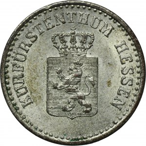 Germany, Electorate of Hessen, Friedrich Wilhelm I, 1 Silber groschen Kassel 1861 - ex. Dr. Max Blaschegg