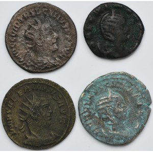 Satz, Römisches Reich, Antoninian (4 Stück).