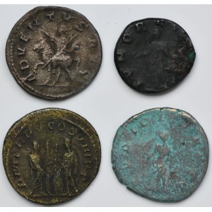 Satz, Römisches Reich, Antoninian (4 Stück).