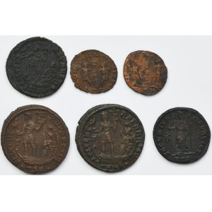 Set, Roman Imperial, Follis (5 pcs.)