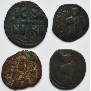 Set, Byzantine Empire, AE (4 pcs.)