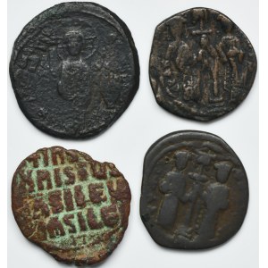 Set, Byzantine Empire, AE (4 pcs.)