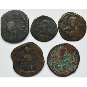 Set, Byzantine Empire, AE (5 pcs.)