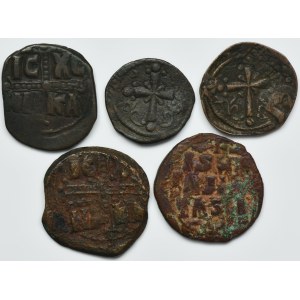 Set, Byzantine Empire, AE (5 pcs.)