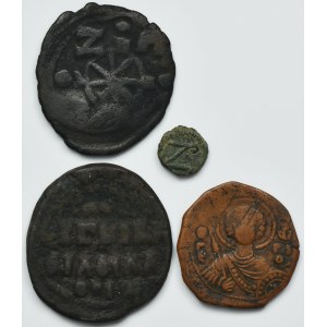 Set, Byzantine Empire, AE (4 pcs.)